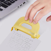 Pulverizador De Papel Eagle Con Dos Agujeros Capacidad Para 12 Hojas Con Recipiente Para Residuos Guías Ajustables Para Papel Suministros Para Escuela Y Oficina - details 2