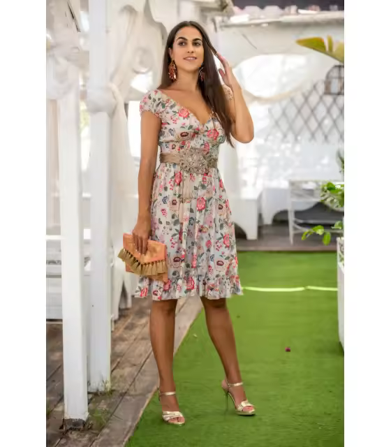 Vestido Hidra Corto Sunset & Moon Sunset And Moon Pv2361C - 1