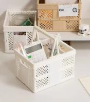 Caja De Almacenamiento Plegable De Plástico Caja De Bricolaje Para Joyería Maquillaje Juguetes Organizador Portátil Caja De Almacenamiento - details 5