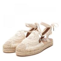 XTI KIDS 143642 01 Alpargatas de mujer 35750 25V VALENCIANA CINTAS MACRAME HIELO - details 5