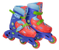 Patines infantiles en línea , con diseños exclusivos de PJ Masks, tallas ajustables 28-31/ 31-34 (2942) (2943). Patines de aprendizaje. Tallas ajustables. Tobillera acolchada. Calidad al mejor precio. De acuerdo a la normativa CE - details 0