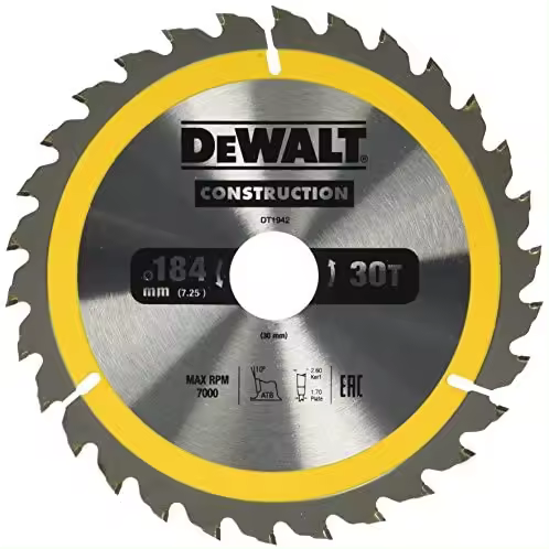DeWALT ‎DT1942-QZ hoja de sierra circular 1 pieza(s) - 1
