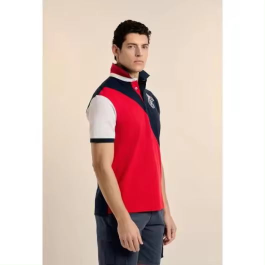 Polo Valecuatro bandera color rojo - 1