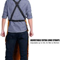 Delantal de Soldador With 6 Bolsitos en Tela de Acero Anti-Calor Ignífugo - Ajustable de M a XXXL - details 4