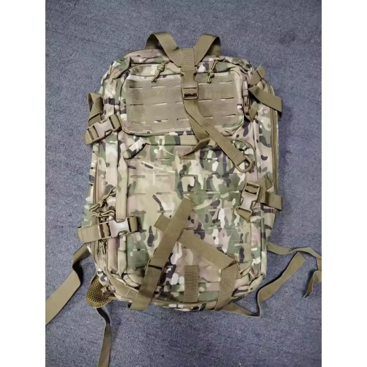 Mochila Deportiva de gran capacidad para Exteriores, impermeable, desgaste resistant, táctica, de expansión, para montañismo y senderismo - 1