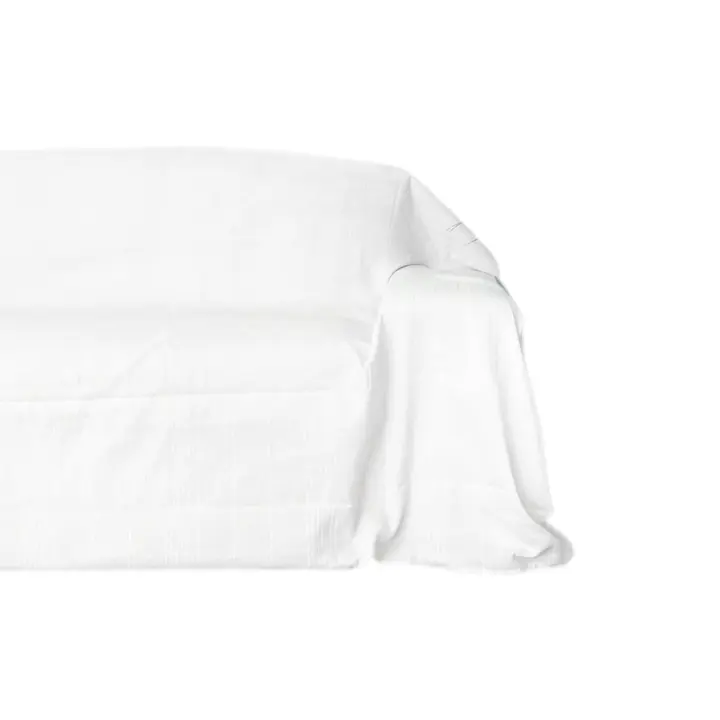 Colcha Multiuso para Cama, Cubre Sofá de Algodón Poliéster, Suave y Transpirable, Tejido Resistente y de Calidad, Plaid Sofá Ideal para Decoración - 1