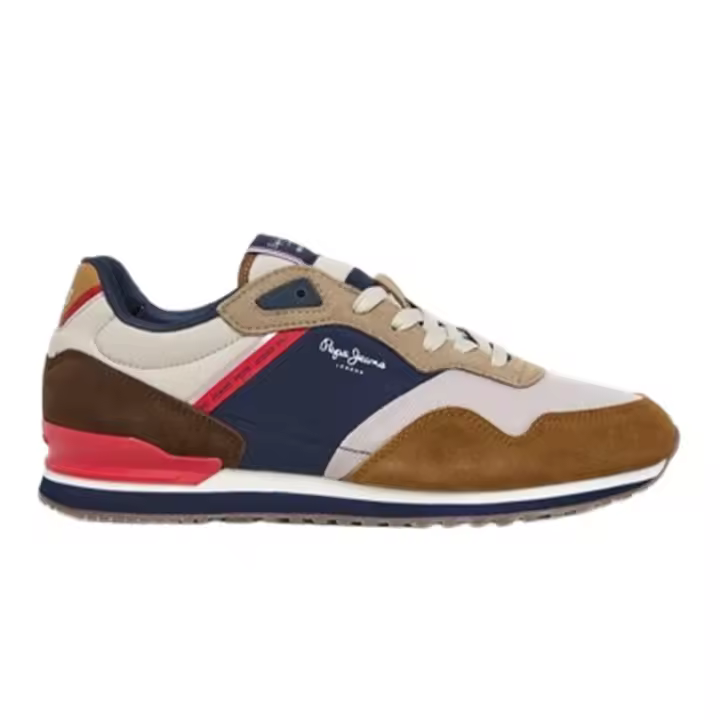 Shoes Sneakers Hombre marca Pepe Jeans modelo Pms40035  para hombre en color cafe - 1