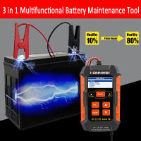 Herramienta De Reparación De Batería De Coche Automática 12V10A 24V5A Para Baterías De Plomo-Acidez AGM Gel Litio Con Pantalla LCD De Alta Resolución - details 0