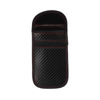 Estuche De Fibra De Carbono Para Llaves De Coche Bloqueador De Señal Antimagnético Protector Contra Rádiation Estuche De Carteles Sin Llave Para Privacidad - details 0