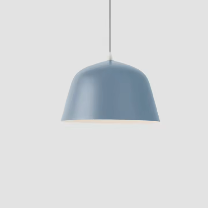 Led By Guli Guli® Lámpara Colgante de Techo en Metal Negro Mate con Casquillo E27 - Iluminación Cálida y Fácil Instalación - 1