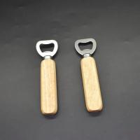 Abrebotellas De Madera Con Manija 1-40PCS Eco-amigable Acero Inoxidable Abrebotellas De Madera Sólida Para Cerveza - details 2