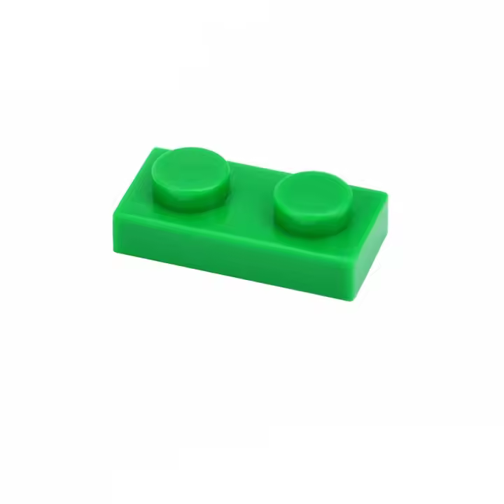 100PCS Bloques De Construcción Educativos Coloridos 1x2 Dots Tamaño MOC Compatible 3023 Figuras Delgadas Para Niños Juguete De Crea - 1