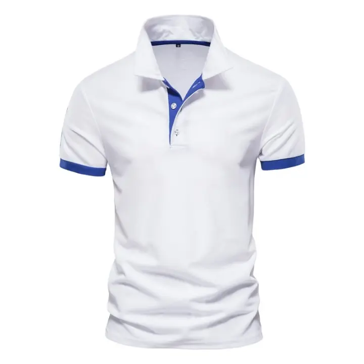 Camisa Polo Hombre Primavera Otoño Cómoda Casual Moda Negocios Manga Larga Popular Fashion T-Shirt Polyester Unisex - 1