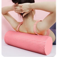 Rodillo De Yoga De EVA Espuma Redonda Y Hexagonal Para Ejercicios De Pilates Mejora Los Ejercicios De Hogar Diámetro 9.5cm Longitud 29.7cm - details 4