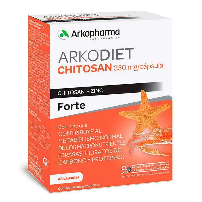 Arkodiet Chitosan Forte 330 Mg 45 Cápsulas - 1
