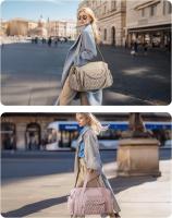 Bolsa de viaje de Lona, Bolso de Mano para Mujer, Bolso de viaje, Bolso de Gimnasio, Bolso de mano de viaje - details 11