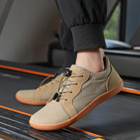 Zapatillas De Entrenamiento Cruzadas Para Hombres Y Mujeres Minimalistas Con Suela Dispersa Y Amplio Toque Material Superior De Tejido Sin Protección Metálica O Impermeable Cómodas Y De Talla Verdadera - details 5