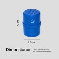 Potencia de 5W para un sonido nítido y equilibrado. Hasta 10 horas de reproducción con su batería de 1200mAh. Alcance de 8-10 metros, sin cortes ni interferencias. Reproduce desde Bluetooth, tarjeta micro SD - ExtraStar - details 1