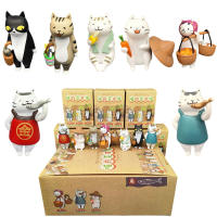 Juego De 7 Figuras De Gatos Ciegos Ms Cat Juguetes Para Niños Decoración De Navidad Regalo Mercado Meow Cat Blind Box - details 0