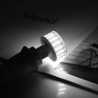 Bombilla LED E14 G9 15W 220V Con 88 LEDs Luz Sin Sombra Y Sin Parpadeo Diseño De Cerámica En Forma De Setas 360 Grados Para Sala De Estar - details 4