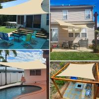 Sombra Recta Para Barcos De Vela Jardines Canopias De Camping Protección UV Para Parques De Estacionamiento Y Piscinas - details 3