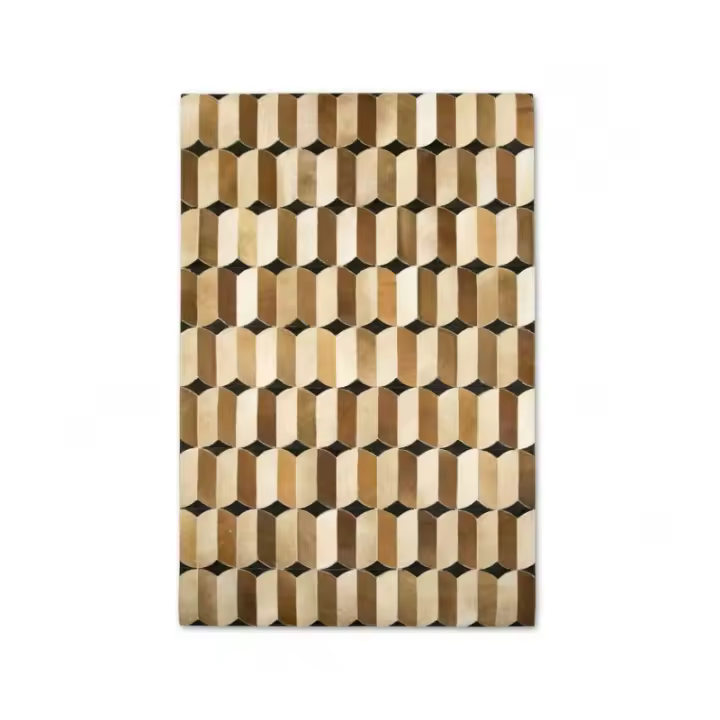 Alfombra Patchwork Piel de Vaca PLAST - Varias medidas - Zerimar. - 1