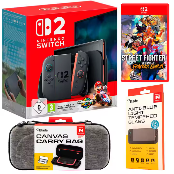 CONSOLA NINTENDO SWITCH 2 PACK GAMER - Nueva a Estrenar - España - PREVENTA - Lanzamiento 05/06/25 - 1