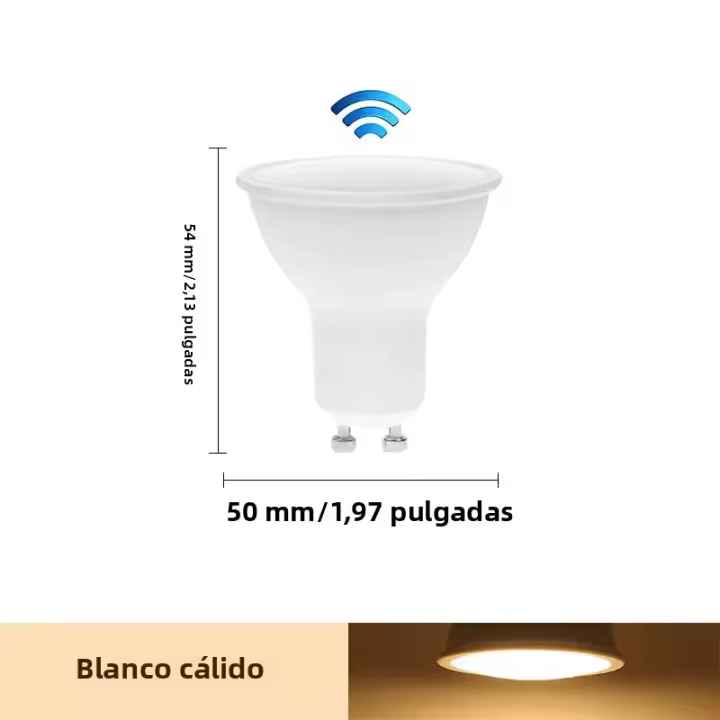 Bombilla LED GU10 Con Sensor De Movimiento Radar 3W 6W 9W 12W Energía Ahorro Para Iluminación De Techo En Noche En Casa - 1