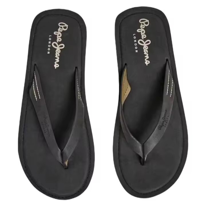 Chanclas Dedo Playa marca Pepe Jeans  modelo Pms70141-999 para calzado hombre en color negro - 1