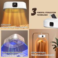 Secadora de Ropa Eléctrica Portátil, Mini Secadora Plegable, Secadora de Ropa Pequeña, Temporizador de 480 Min y Función de Calefacción PTC, para Apartamento, Viaje, Dormitorio, RV - details 1