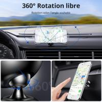 Soporte magnético portátil para coche, soporte giratorio de 360° para teléfono, accesorios para teléfono inteligente - details 1