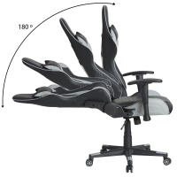 Sillón de Oficina VS Venta-Stock Gaming Rojo/azul/gris, Ergonómico y Regulable en Altura - details 1