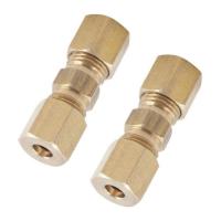 Kit De Conectores De Lines De Freno Hydraulico 5pcs Tamaño 3/16" OD Juego De Fitting De Latón Para Automóvil Accesorios De Coche - details 2