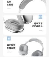 Auriculares inalámbricos Bluetooth P9ProMax con graves potentes - details 11