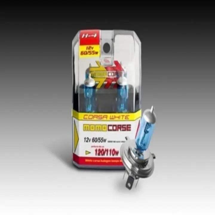 Bombilla para Automóvil Momo MOMLAMCORWH60H4 H4 12V 60W 4000K - 1