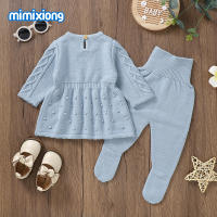 Vestido de noche para niños pequeños de 1 A 3 años, ropa de invierno de DOT de manga Larga para niños - details 1