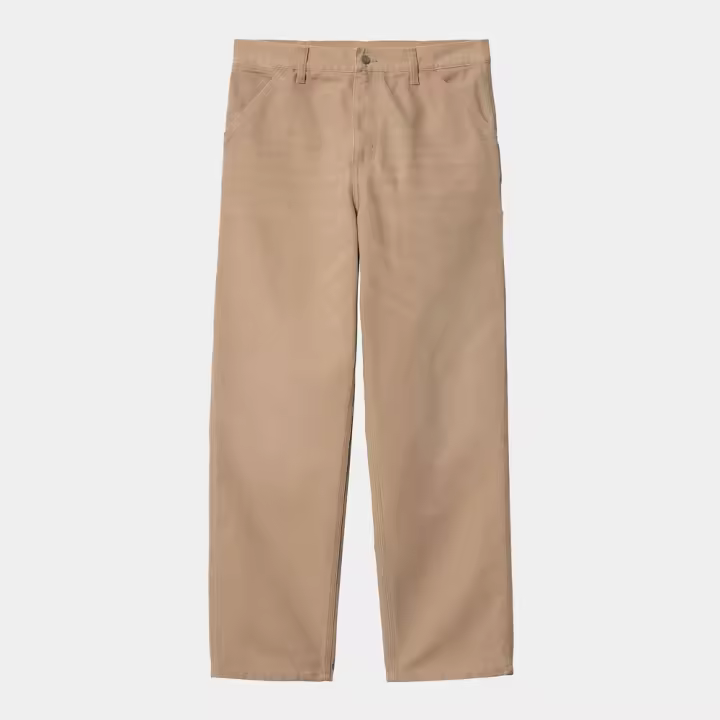 Pantalón Carhartt Beige Single Knee Pant Peanut - 1