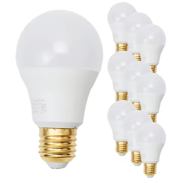 ALPINALUZ Bombilla LED OSRAM Chips LED E27 A60 9W CRI>90 900 Lumens Eyeconfort No Parpadeo - 1