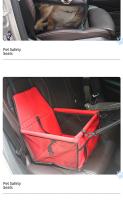 Asiento De Coche Para Mascotas Transpirable Plegable Y Lavable Seguro Para Viajes Para Perros Y Gatos Funda De Almohadilla Impermeable Desmontable Accesorios Para Mascotas - details 10