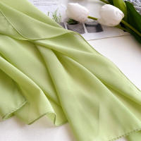 Pañuelo De Mujer IROJEFF De Seda Poliéster 2025 Hijab De Lino Premium Maxi Wrap Estilo Elegante Color Sólido Protección Solar - details 29