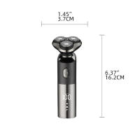 Afeitadora Eléctrica Rotatoria Para Hombres Fácil De Limpieza Tecnología Avanzada Regalo Ideal Para Día Del Padre - details 1