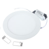 Spot De Techo LED Revestido En Redondo De Alta Gama 1pcs/lot Dimmable Ultrafino Con Potencias Varias 3W/4W/6W/9W/12W/15W/25W Para Foyer Material De Aluminio - details 1