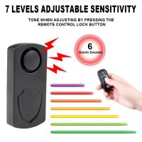Alarma De Vibration Y Movimiento Para Motocicletas Y Bicicletas 113dB Impermeable Con Control Remoto Anti-Robo Sensor De Vibración Y Movimiento - details 2