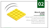 Bloques De Construcción Compatible Con Bloques De Ladrillo Wange 44Pcs 3031 4x4 Para Niños Juguetes Educativos DIY Regalo Caja - details 3