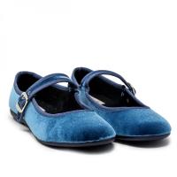 VULLADI 5409-032 Zapatillas de lona mujer 30377 XL MERCEDES TERCIOPELO PETROLEO - details 0