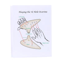 Ocarina De Plástico Con 12 Agujeros Flute Alto C Instrumento Musical Para Amantes De La Música Y Principiantes Con Partitura Incluida - details 5