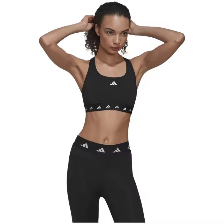 Top Adidas Pwr Ms para mujer en color negro - 1