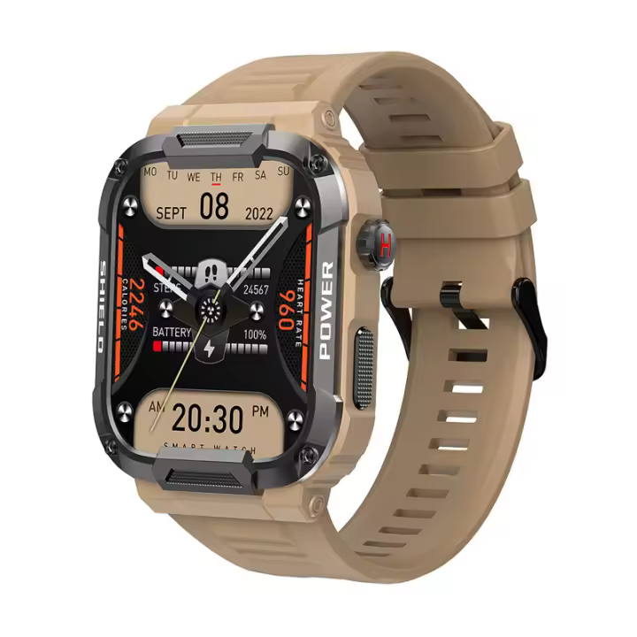 Bluetooth Pantalla MK66 Reloj inteligente triple Defensa 1,85 HD Gran Llamada al Aire Libre - 1