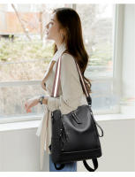 Mochila De Lujo Para Mujer Estilo Preppy Bolso De Hombro Suave Impermeable Bolsa Multifuncional Para Estudiantes Jóvenes - details 14
