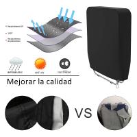 Cubierta Para Silla Plegable 1/2Pcs Protección De Muebles Al Aire Libre Impermeable Y Resistente Al Sol Para Sillas Reclinables Y Playa - details 5